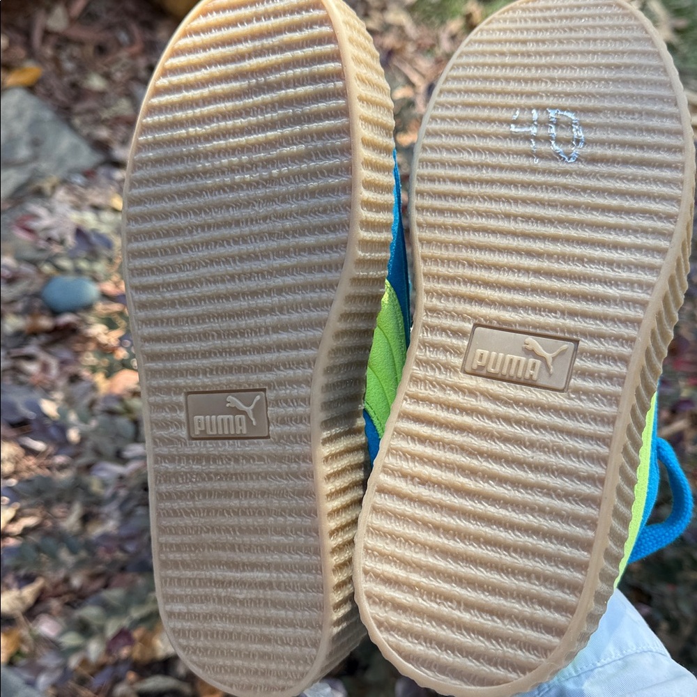 PUMA X FENTY CREEPER FATTY SUEDE SNEAKERS
Women’s size 8. 
NEW and Super Cute! 🥰 - Picture 2 of 5